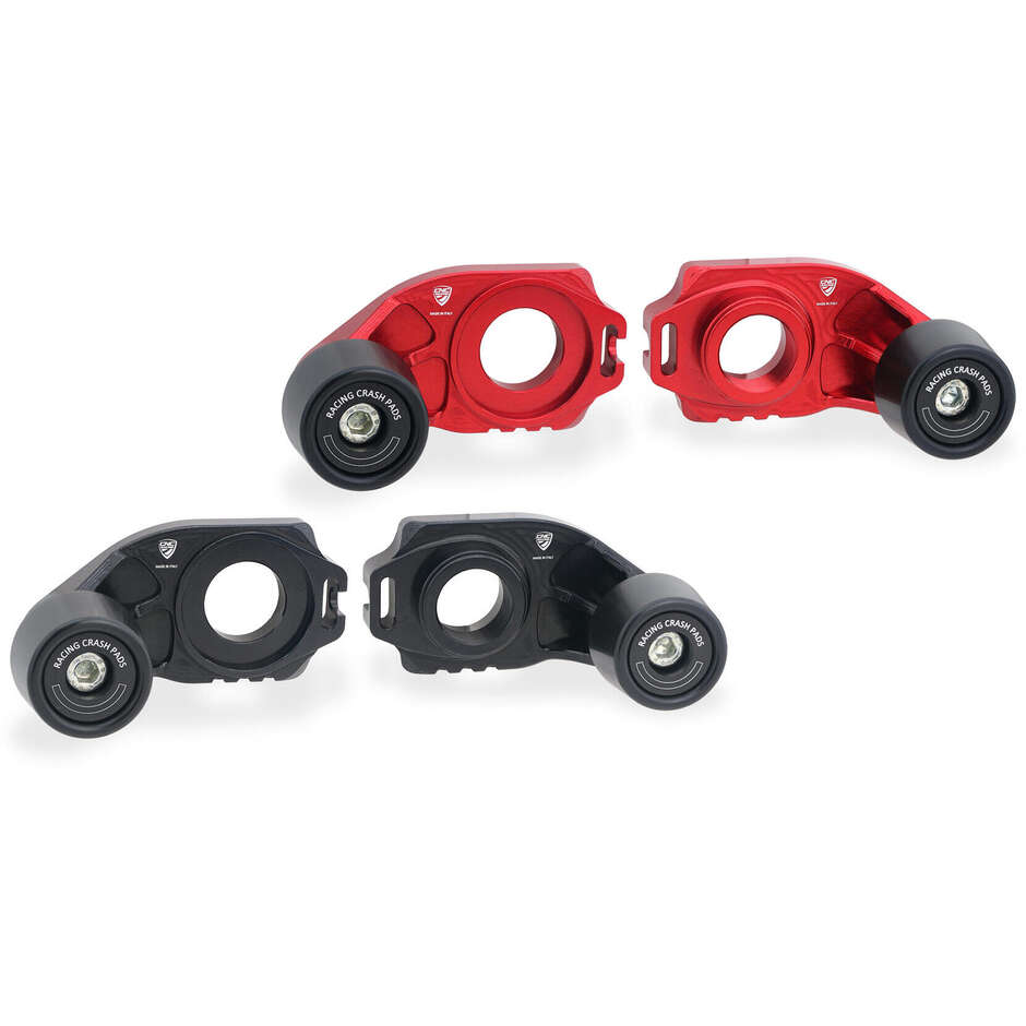 Racing Chain Tensioner Sliders with Ducati CNC Racing TD016 Black Pad