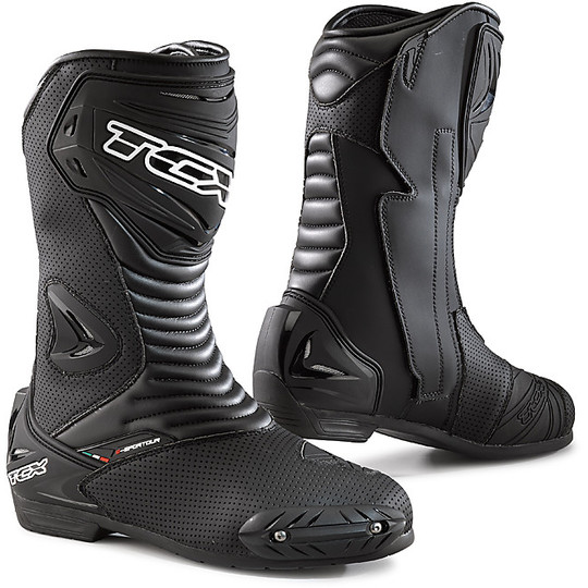 Racing Motorcycle Boots TCX S-Sportour Ages Air Black