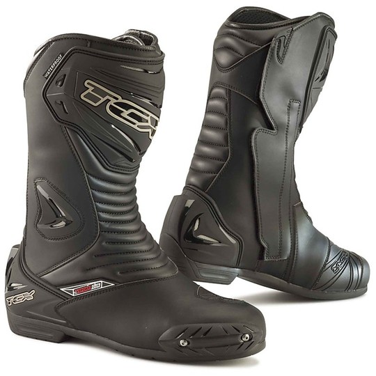 Racing Motorcycle Boots TCX S-Sportour Waterproof Black