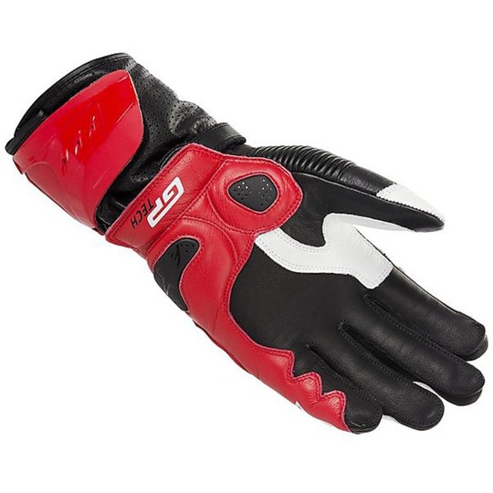 Racing Motorcycle Gloves Alpinestars GP TECH GLOVES 2013 Black-Red-Yellow Fluo