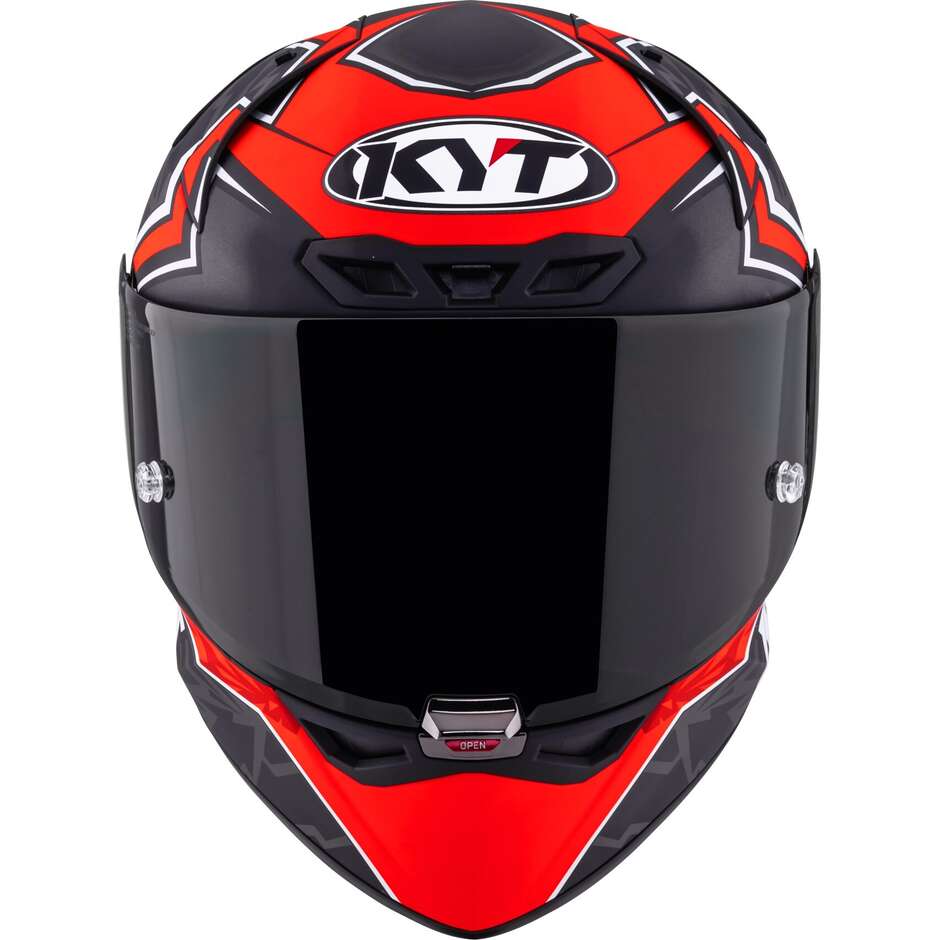 Racing Motorcycle Helmet Kyt KX-1 RACE GP BULEGA REPLICA Matt 2025 FIM