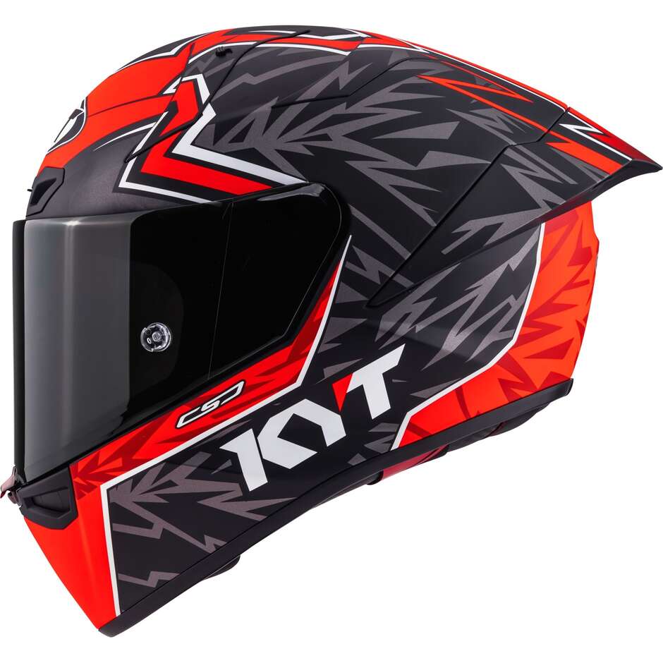 Racing Motorcycle Helmet Kyt KX-1 RACE GP BULEGA REPLICA Matt 2025 FIM