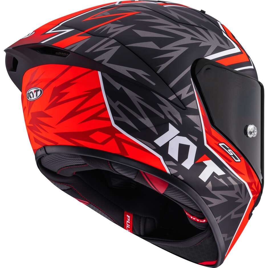 Racing Motorcycle Helmet Kyt KX-1 RACE GP BULEGA REPLICA Matt 2025 FIM