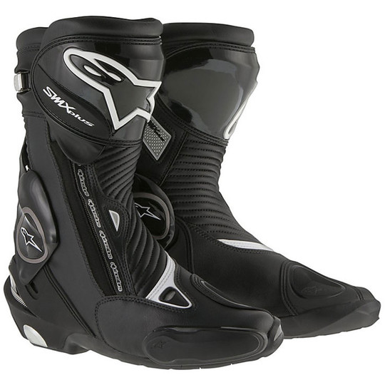Racing Track Motorcycle Boots Alpinestars S-MX Plus New Black
