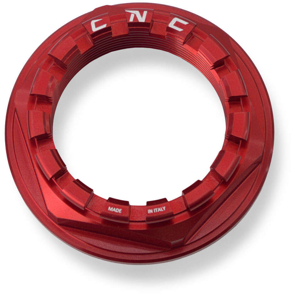 Radmutter hinten links DA381 Ducati CNC Racing Rot