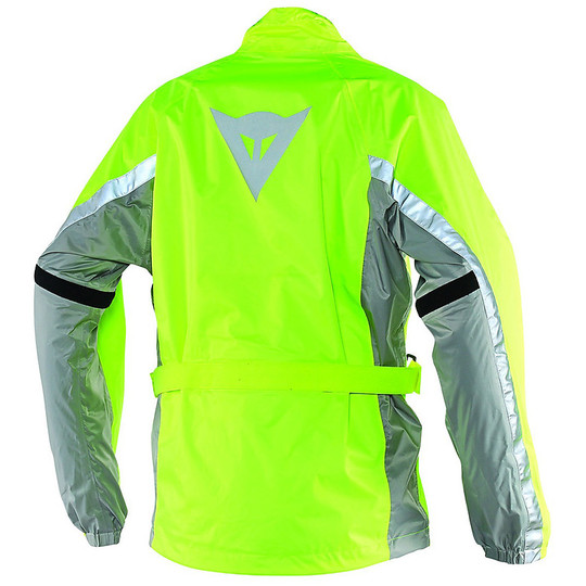 Rain jacket Dainese D-Crust Plus Jacket Fluorescent Yellow