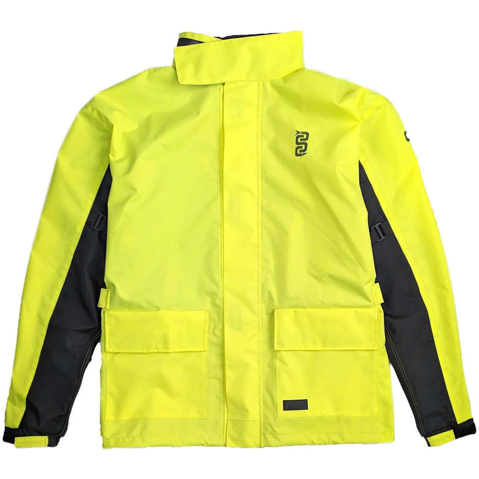 Rain Jacket Waterproof Oj Atmospheres EXTREME J Fluo Yellow