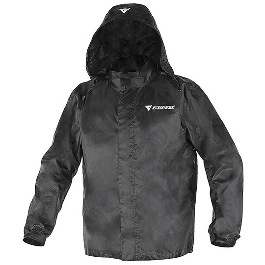 Rain Moto Jacket Dainese D-Crust Basic Black