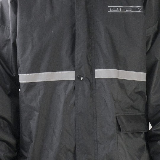 Rain Suit 2 Pieces Tj Marvin E36 Rain Pro Set Pro Black