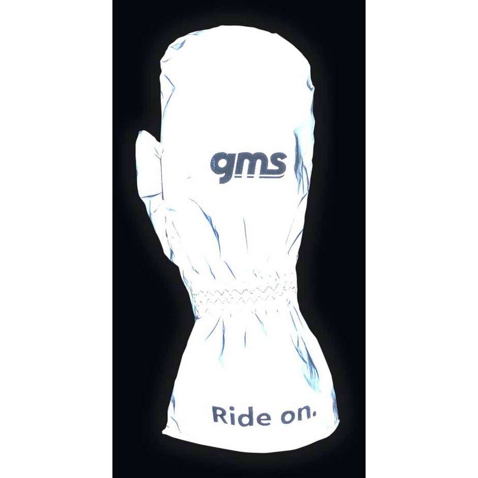 Rainproof Gloves Moto Gms LUX Reflective Gray