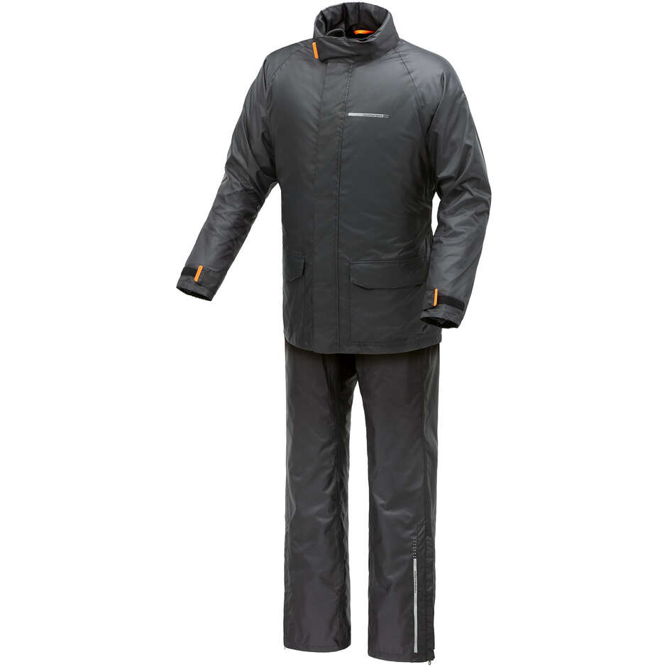 Rainproof Jacket and Trousers Set Tucano Urbano SET DILUVIO DAY Black