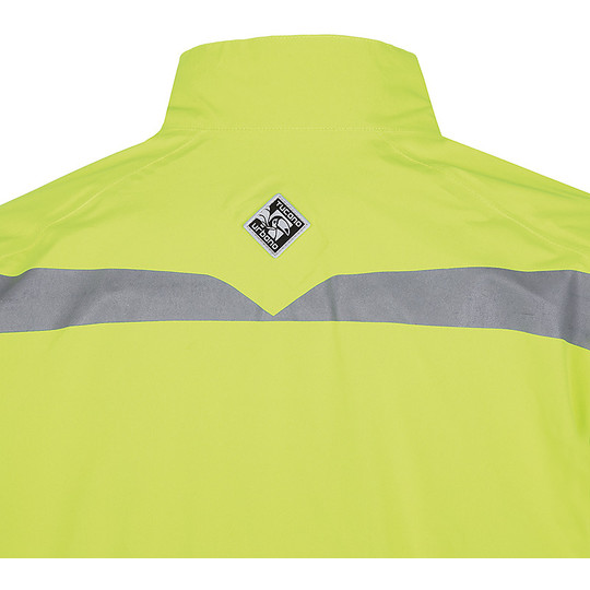 Rainproof Suit Set Tucano Urbano Jacket and Pants 574 DILUVIO PRO SET Yellow Fluo Black
