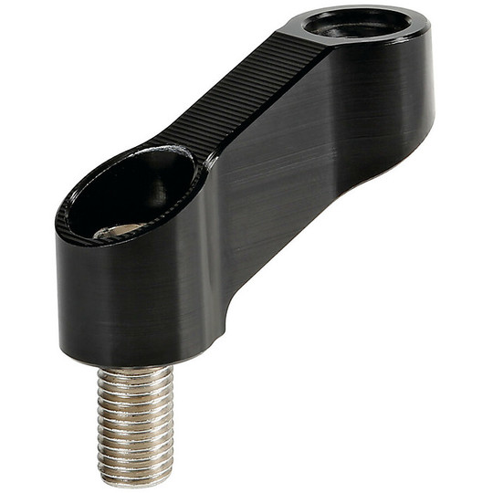 2x M8M8 (LR)) Paire D'adaptateurs De Rétroviseurs Noirs Pour Moto, Vis