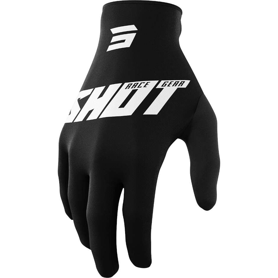 RAW BURST Cross Enduro Motorcycle Gloves Black