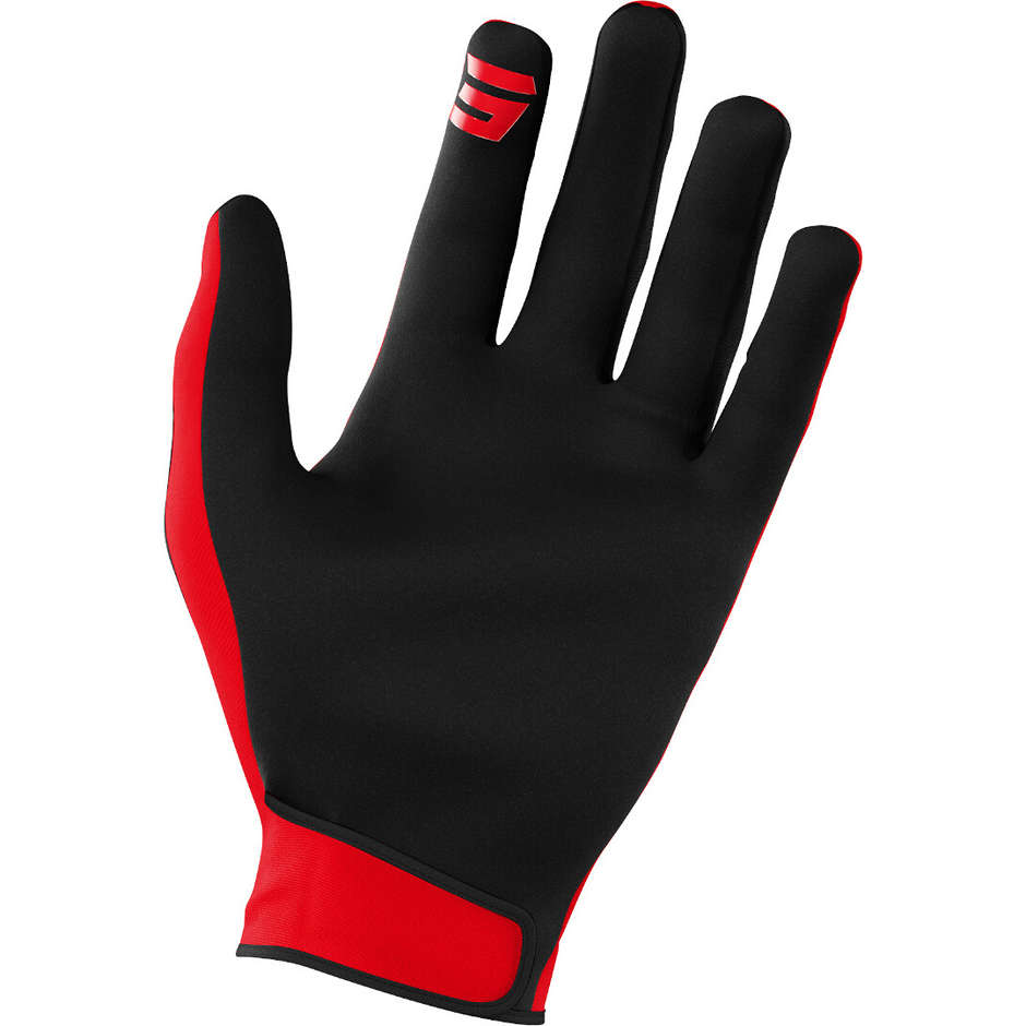 RAW BURST Red Cross Enduro Motorcycle Gloves