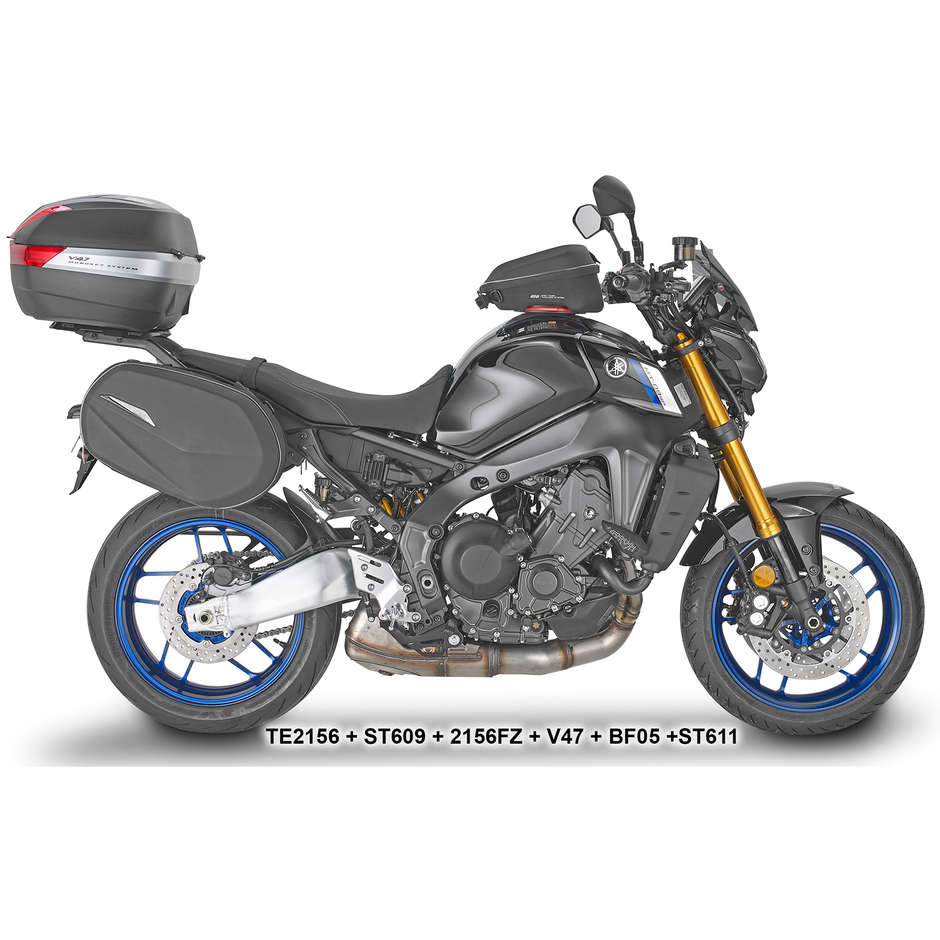 Rear Attachment For Givi Monokey or Monolock Top Box for Yamaha MT-09 / SP (2021-22)