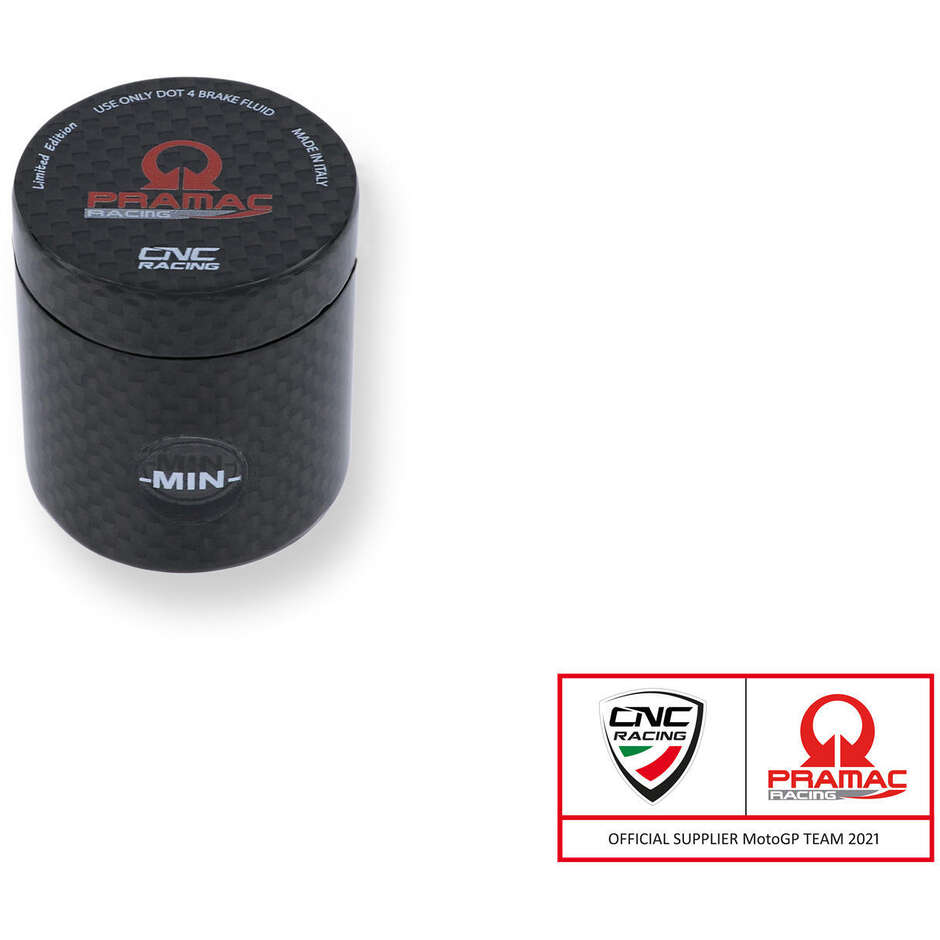 Rear Brake / Clutch Oil Reservoir 12ml Pramac Racing Limited Edition - Carbon SE800 CNC Racing Matt