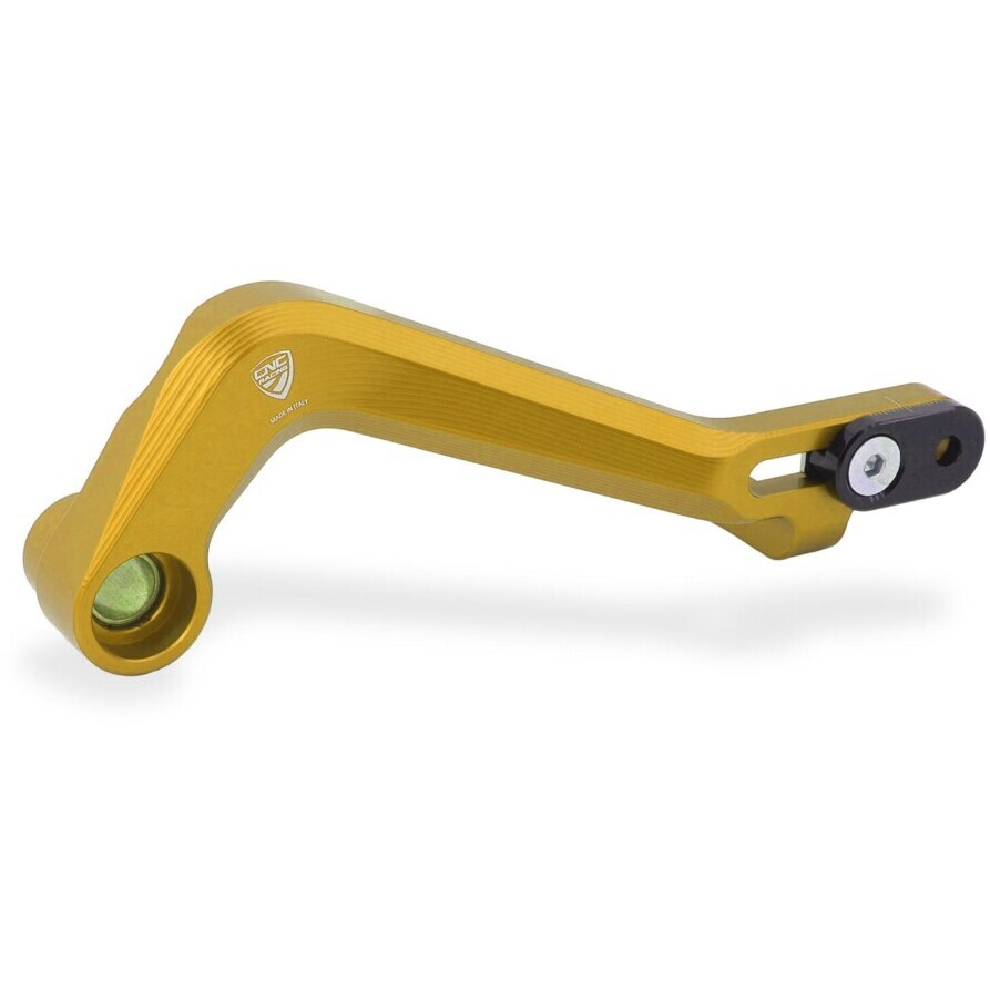 Rear brake lever PEC10 Ducati Multistrada V4 V4S V4 Pikes Peak RS Rally - SLIDE CNC Racing Gold