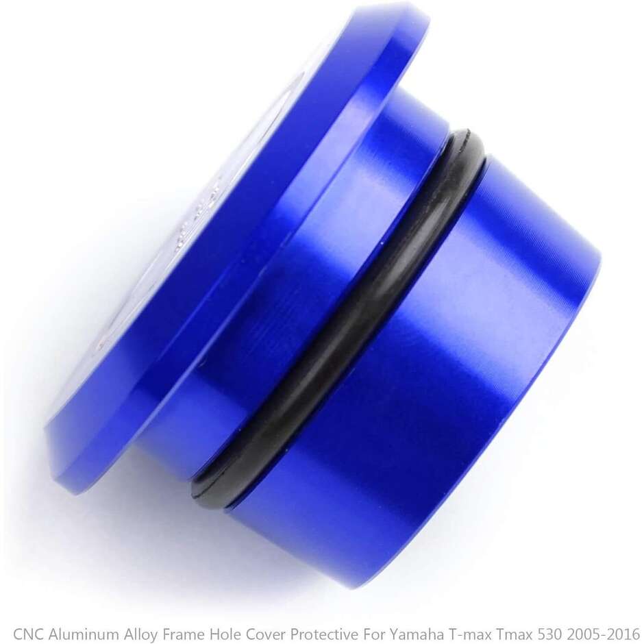 Rear Fork Cap Blue One For Yamaha T-MAX 530 (2012-16)