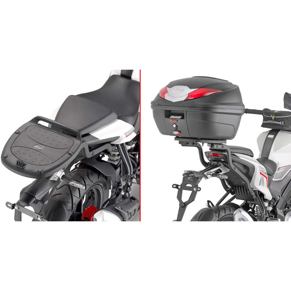 Rear rack for Monolock top case Givi 9103FZ For KEEWAY RKF 125 (18 > 24 ...