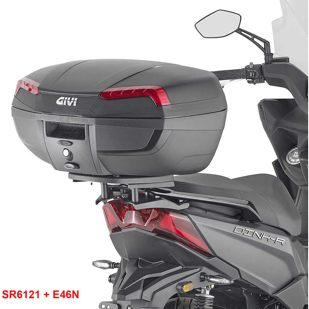 Kymco Dink R150 Rear Rack Rear rack for Monolock top case Givi SR6121 For KYMCO Dink R 125-150 ...