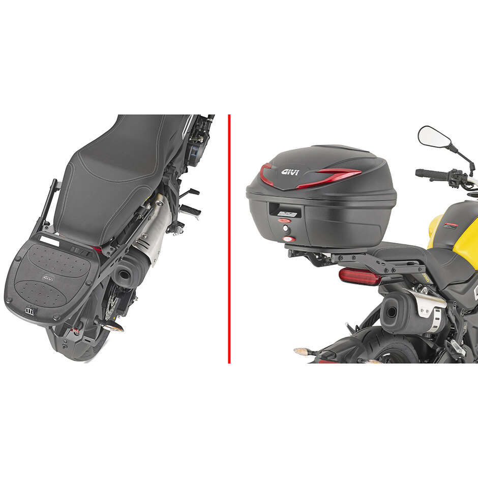 Rear rack for Monolock top case Givi SR9258 For VOGE 350 AC (23 > 24)