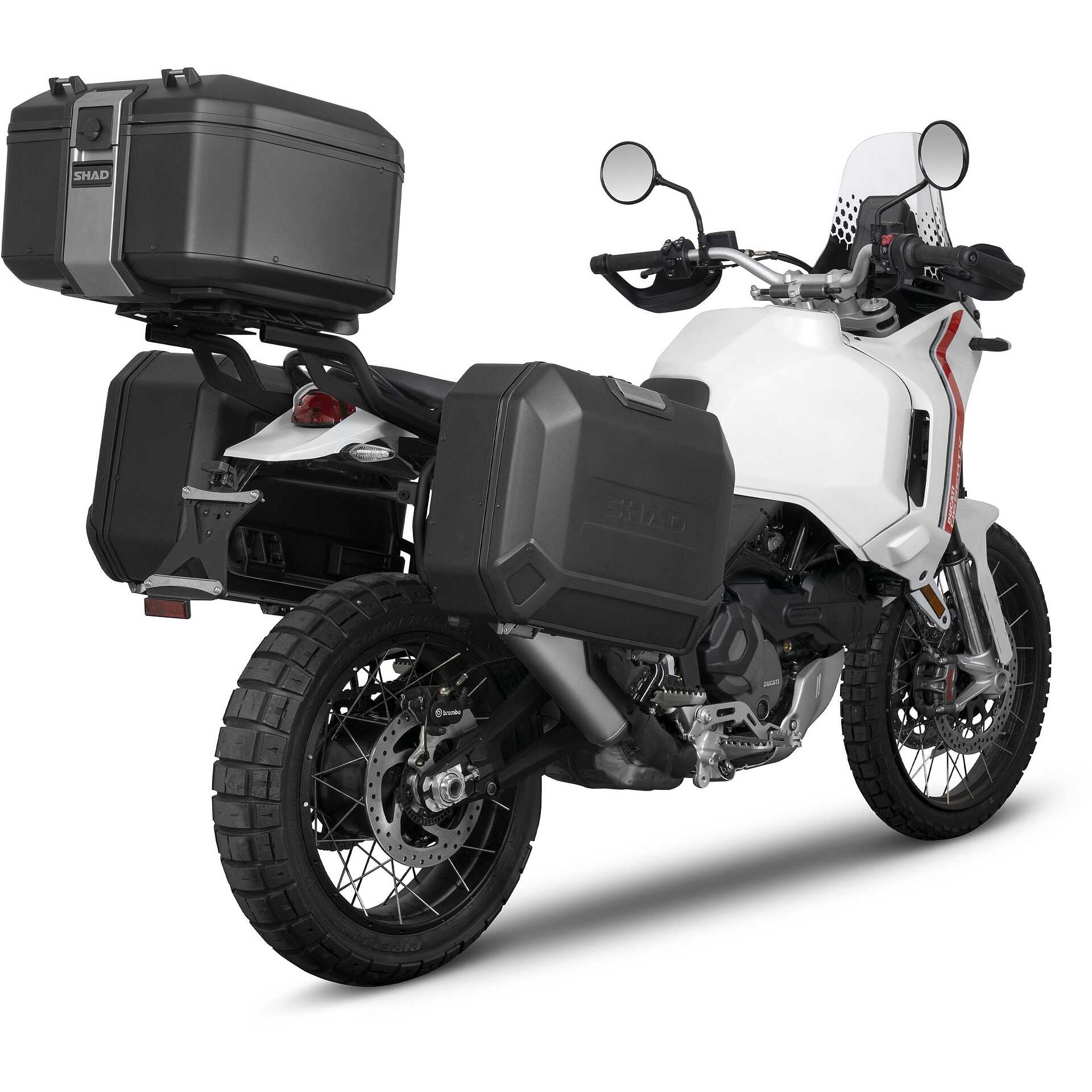 Rear Rack For Shad Top Master Top Case Specific for Ducati DESERT X 937 ...