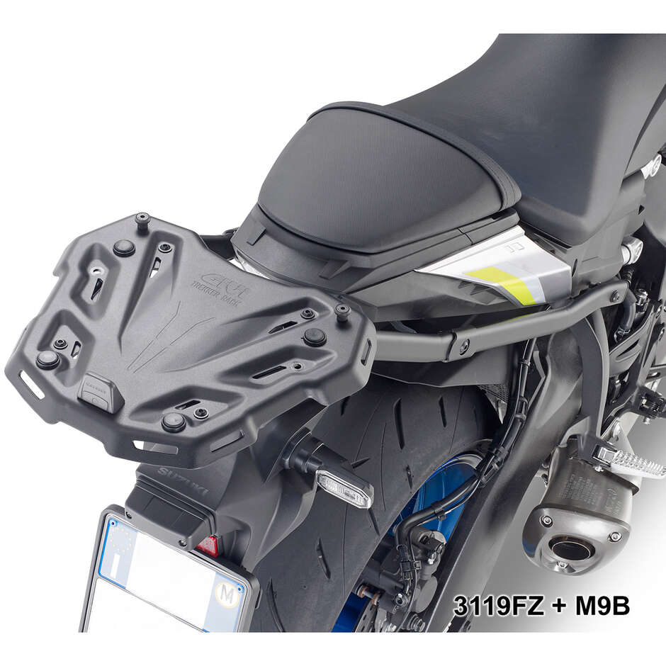 Rear Rack Monokey or Monolock Top Case Givi3119FZ For SUZUKI GSX S1000 (21 > 24)