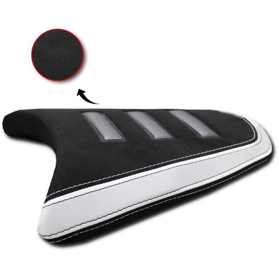 Rear Seat RALLY Isotta For BMW R1300 GS Black White