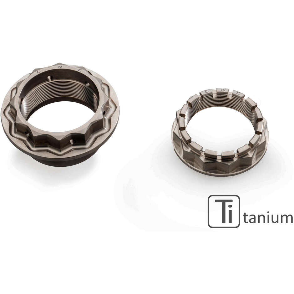 Rear Wheel Nuts MV Agusta - Titanium DA397 CNC Racing Titanium