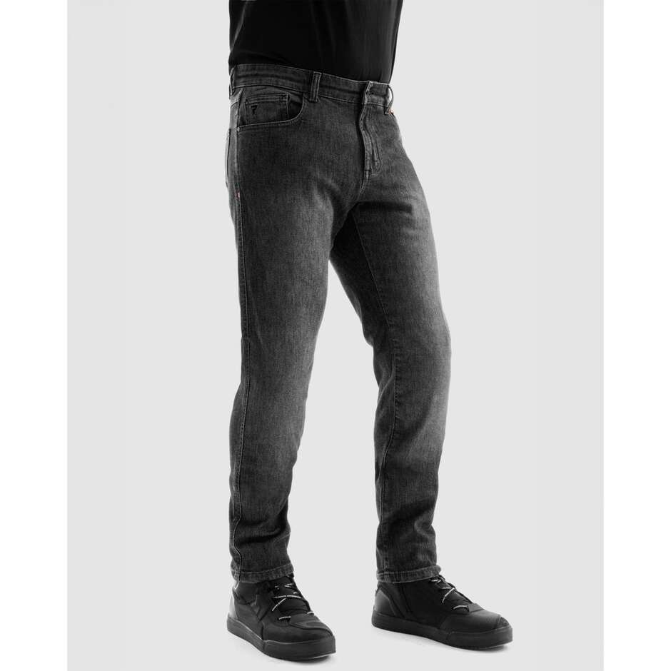 Rebelhorn BRONCO Motorcycle Jeans Wash Black L34