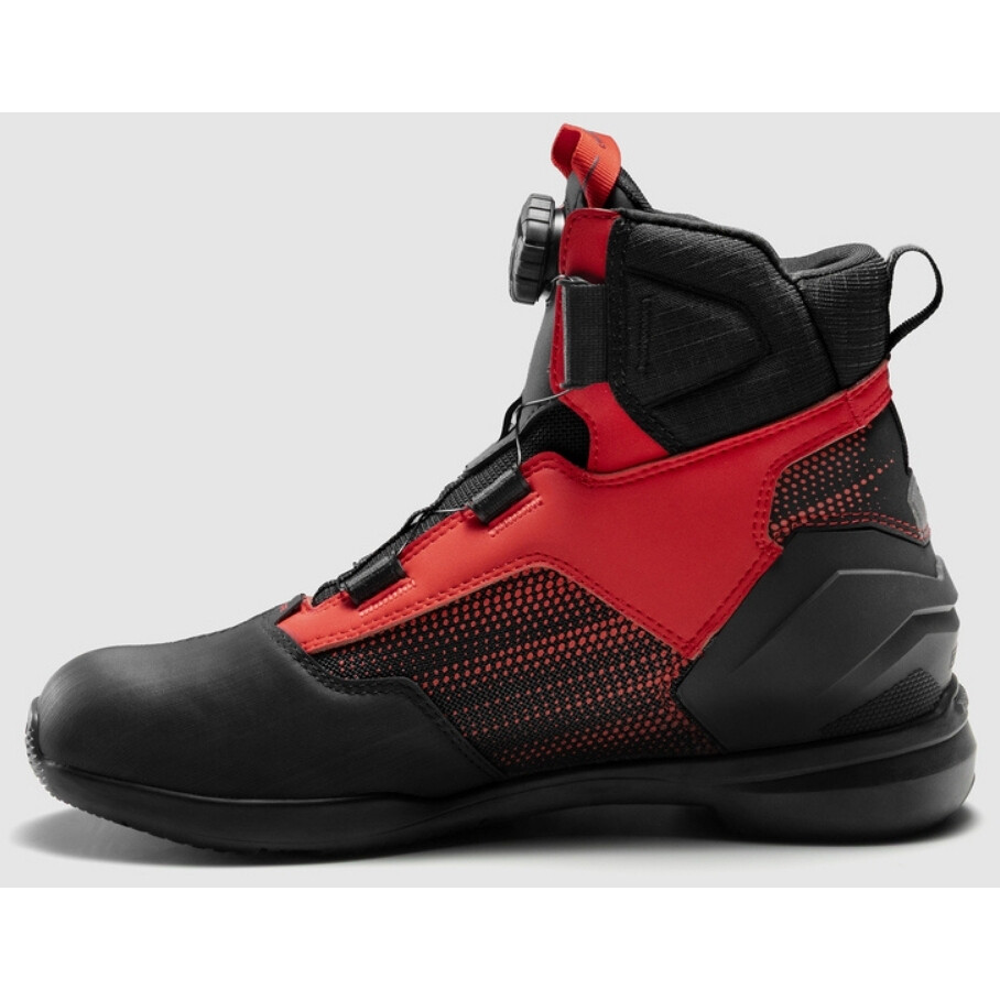 Rebelhorn CORE Motorcycle Boots Black Red