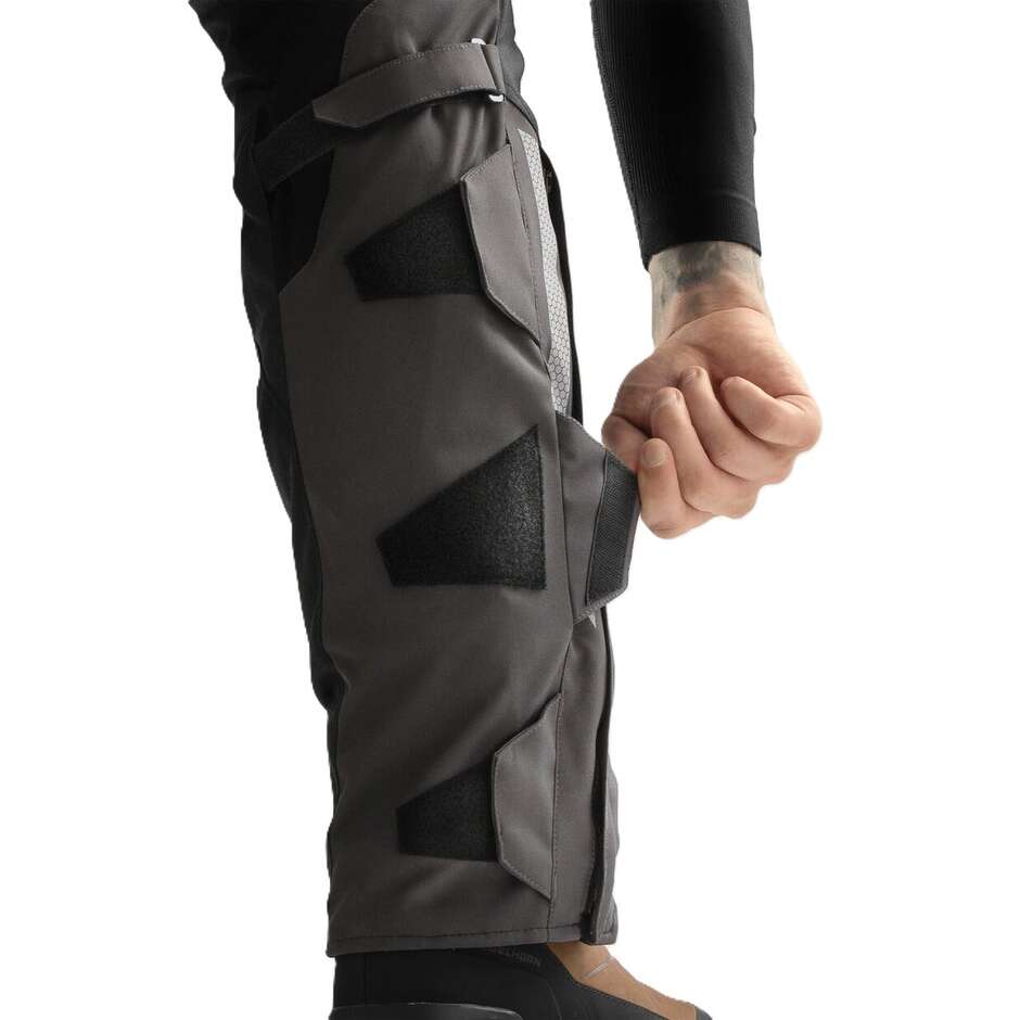 REBELHORN HARDY 3.0 DESERT Fabric Motorcycle Pants Grey Red