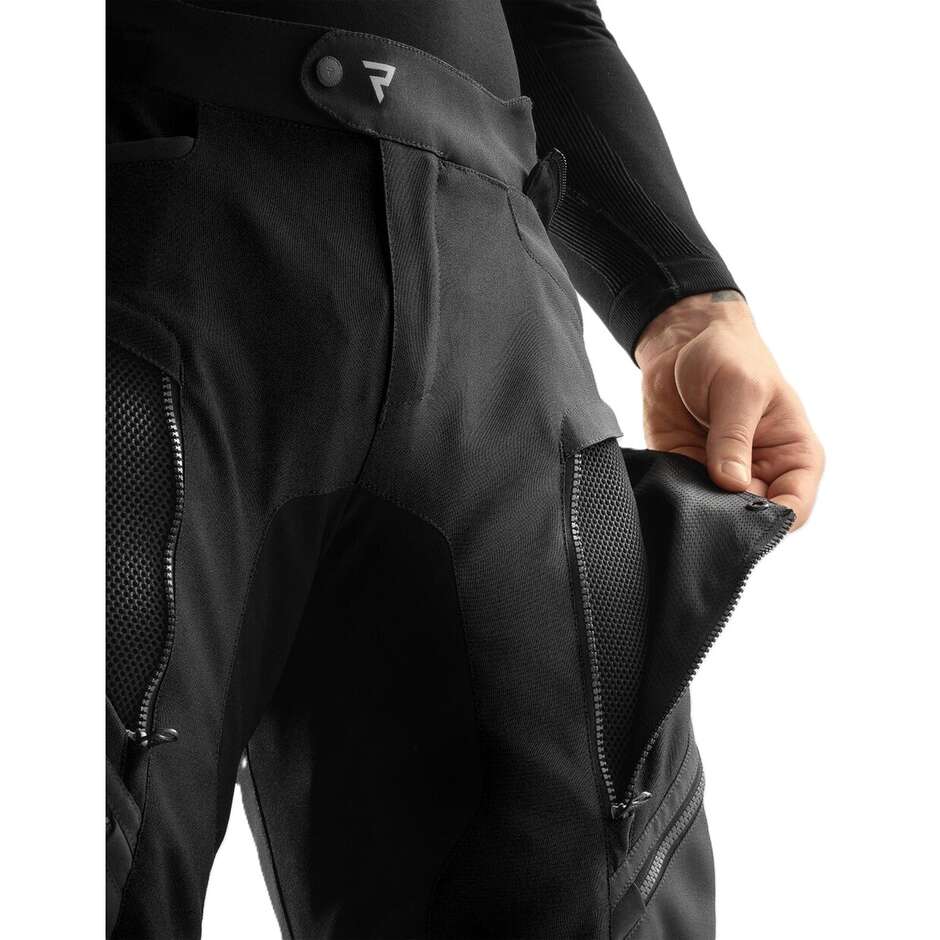 REBELHORN HARDY 3.0 Textil-Motorradhose Schwarz
