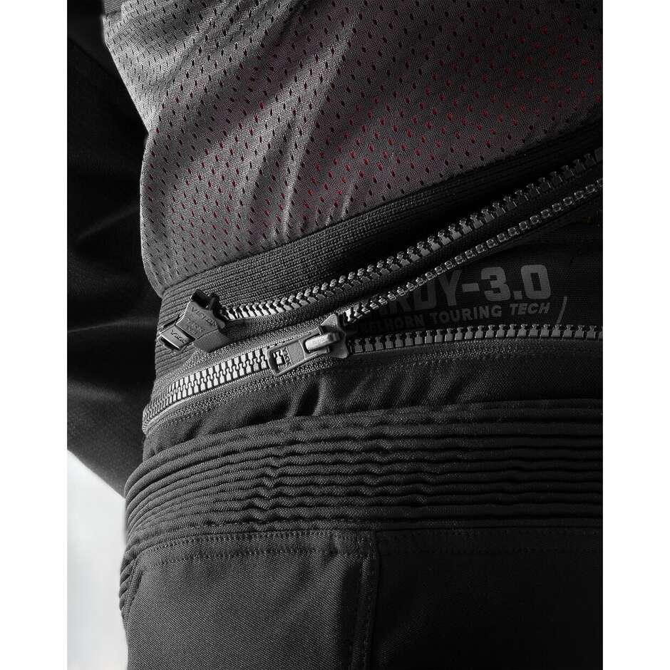REBELHORN HARDY 3.0 Textil-Motorradhose Schwarz