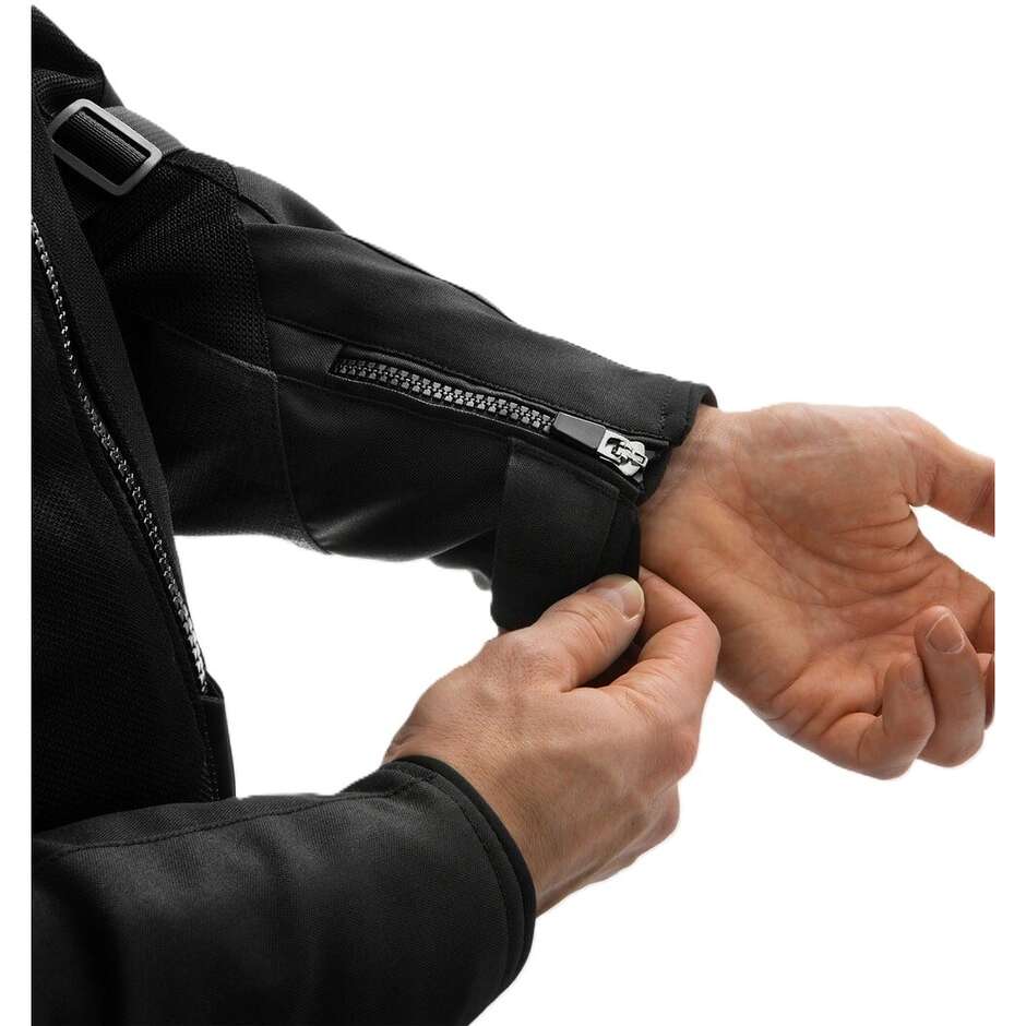 Rebelhorn HIFLOW-V Fabric Motorcycle Jacket Black