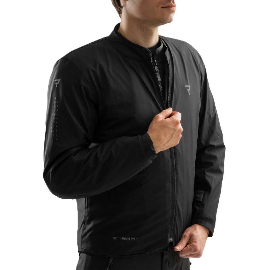 Rebelhorn HIFLOW-V Motorradjacke aus Stoff, Schwarz, Grau, Rot