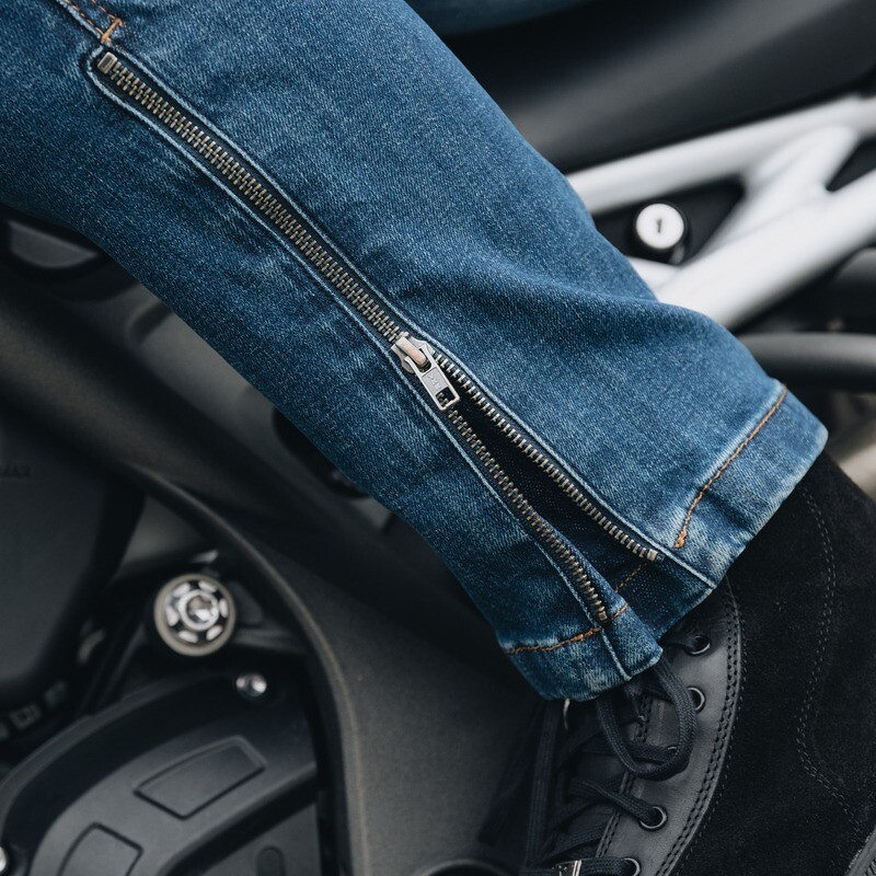 Pantalone jeans da moto Motto City Evo con rinforzi in kevlar