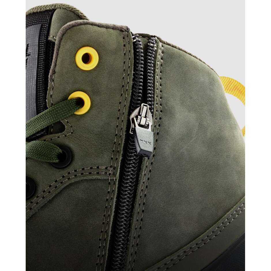 Rebelhorn SPIKE Motorcycle Shoes Green Black
