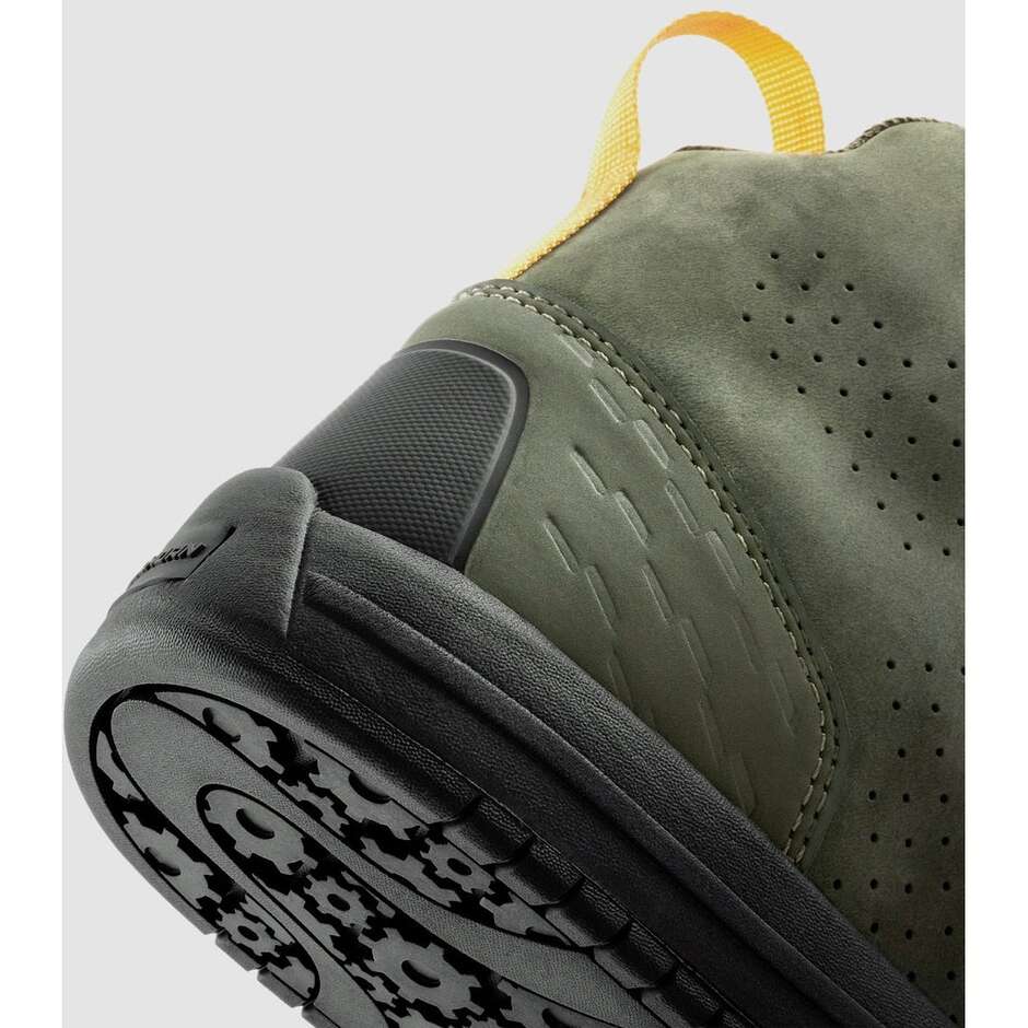 Rebelhorn SPIKE Motorcycle Shoes Green Black