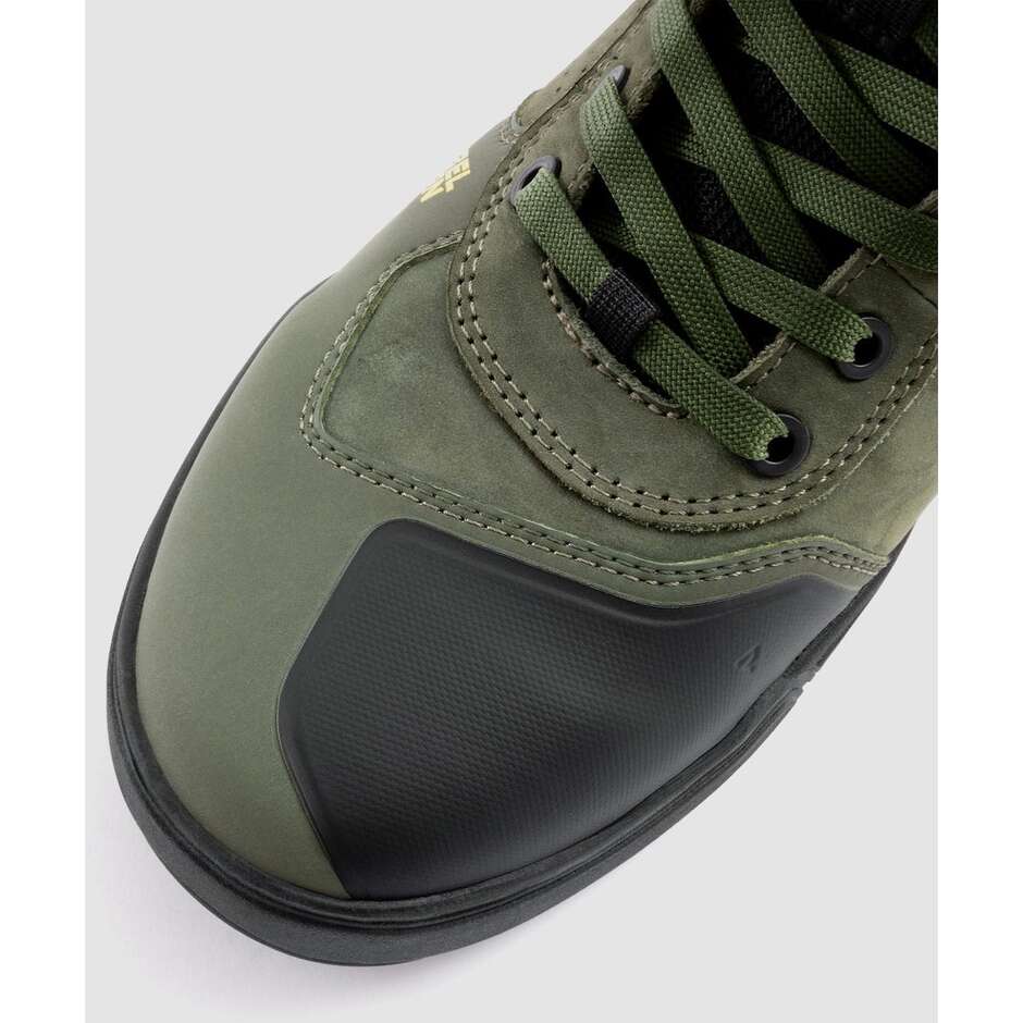 Rebelhorn SPIKE Motorcycle Shoes Green Black