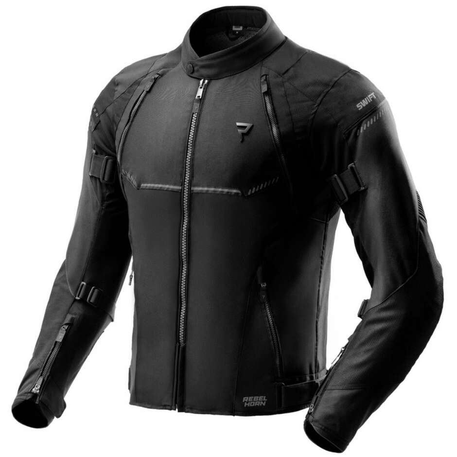Rebelhorn SWIFT Motorradjacke Schwarz