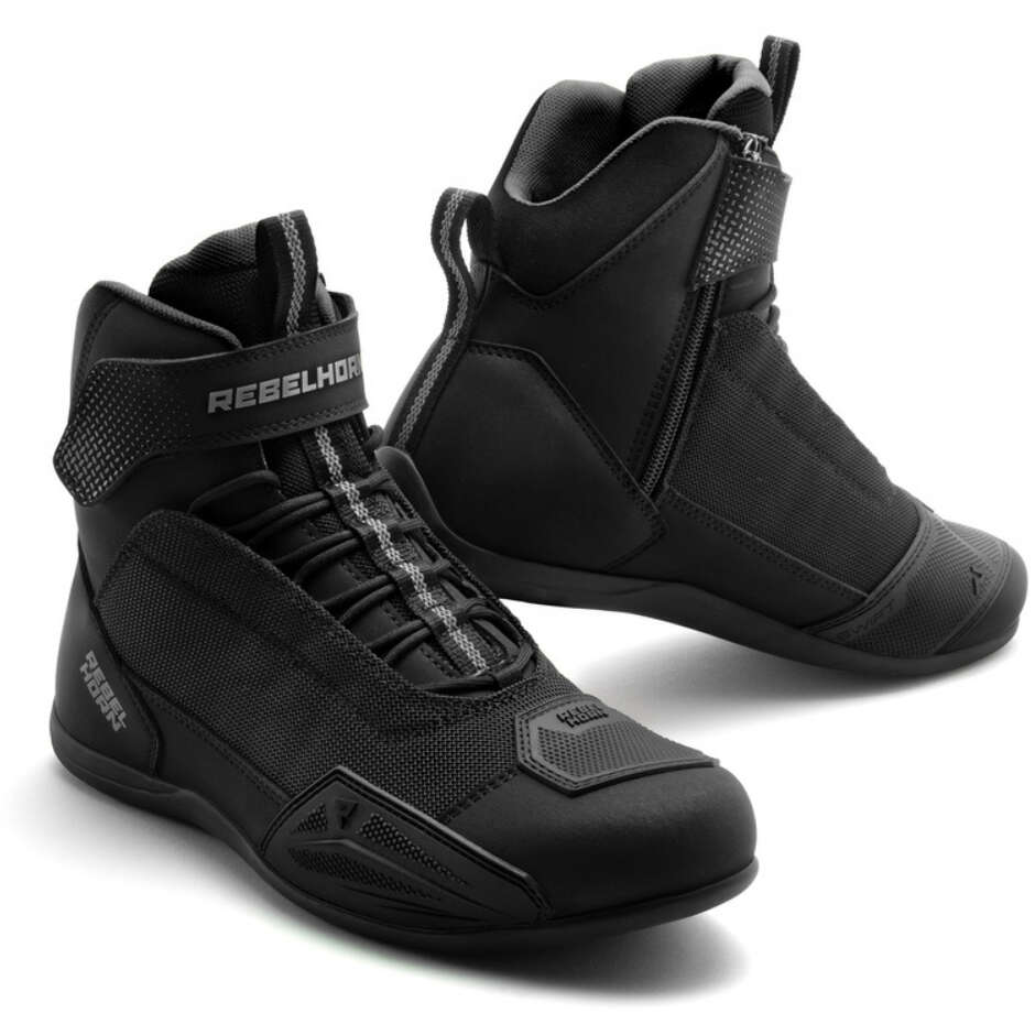 Rebelhorn SWIFT Schwarze Motorradstiefel