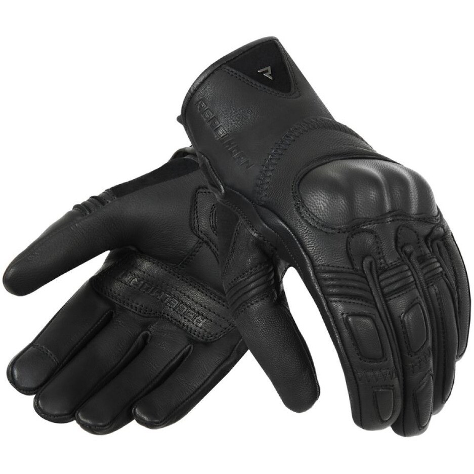 Rebelhorn THUG II Motorcycle Gloves Black