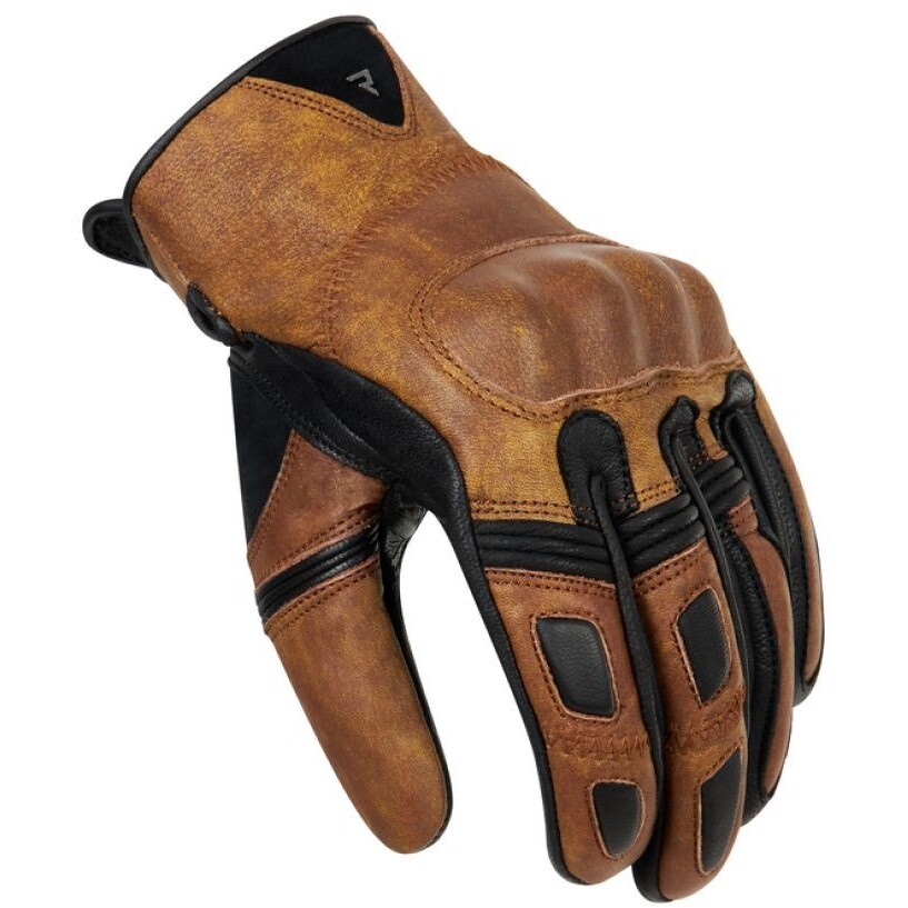 Rebelhorn THUG II Vintage Brown Motorcycle Gloves