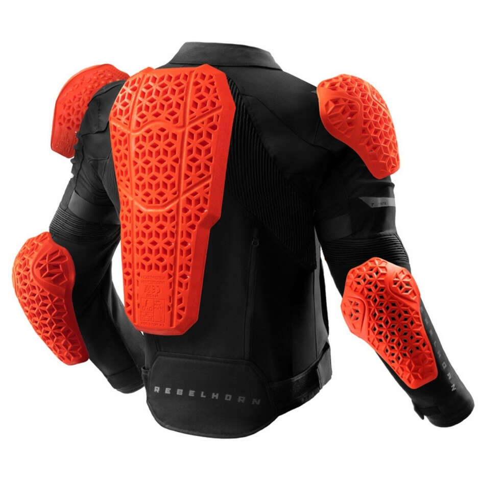 Rebelhorn VANDAL 2 Schwarze Stoff-Motorradjacke