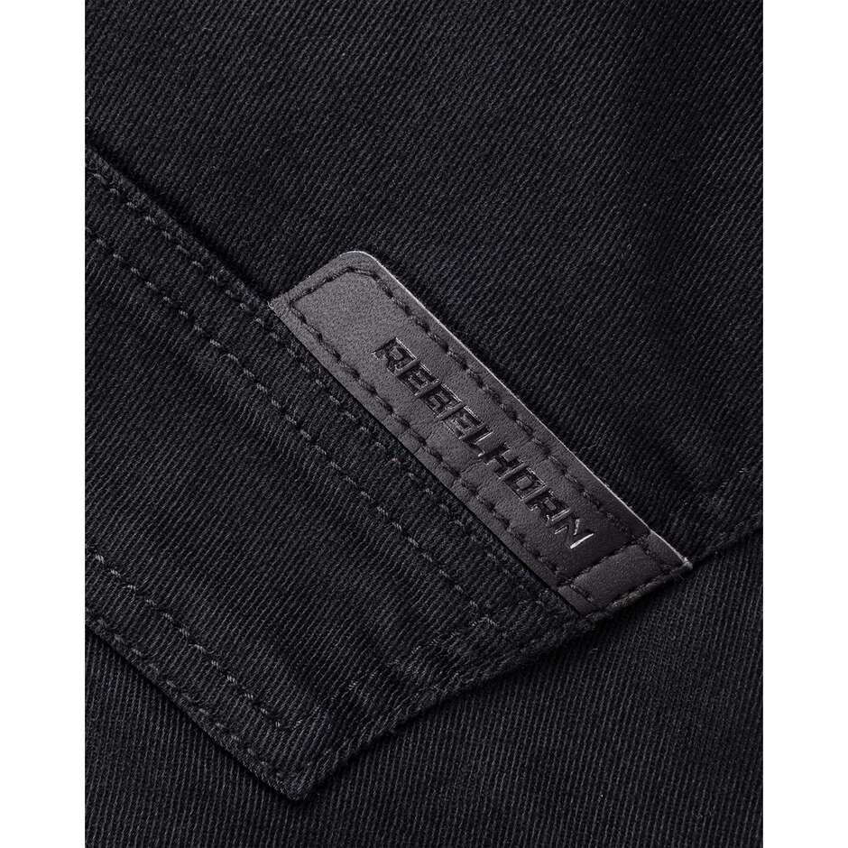 REBELHORN VANDAL DENIM Motorcycle Jeans Black - L34