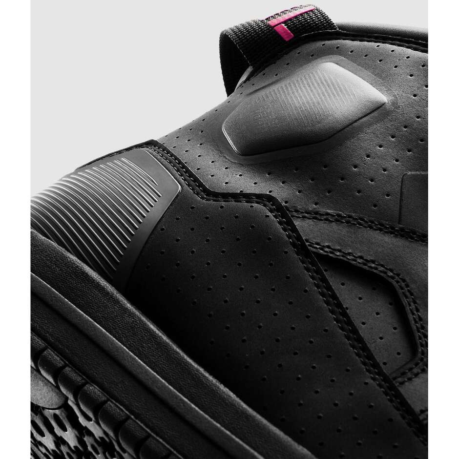 Rebelhorn VANDAL II Lady Women's Motorcycle Shoes Black Pink