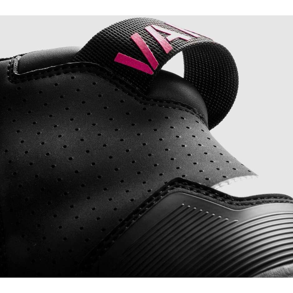 Rebelhorn VANDAL II Lady Women's Motorcycle Shoes Black Pink
