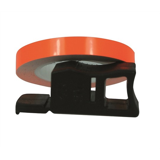 Reflective Wheel Profile Chaft Sticker Orange Color